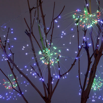 EXTENSIÓN DE LUCES NAVIDEÑAS DE FUEGOS ARTIFICIALES